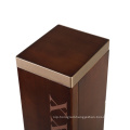 DS Natural Wood Single Bottle Wine Box Cheap Price Wine Box With Customized Logo Wooden Wine Box Natural